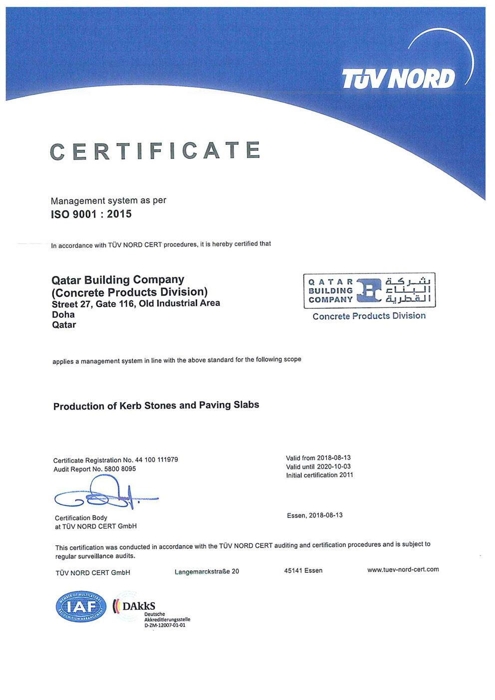 Qatar-Building-Company-ISO-9001-2015